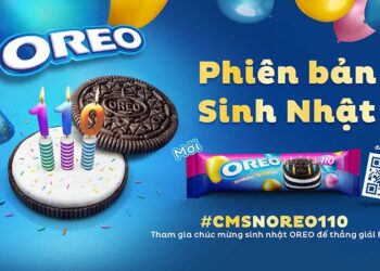 OREO – Thương hiệu bánh quy số 1 thế giới đánh dấu Sinh nhật lần thứ 110 với chương trình thổi nến ảo vui nhộn