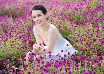 Hot tiktoker Hà Bang Chủ xinh đẹp rạng rỡ chào hè