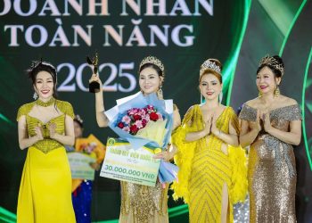 Á hậu 1 Đào Kim Thanh – Bông hoa miền Tây tỏa sáng tại Hoa hậu Doanh nhân Toàn năng 2025