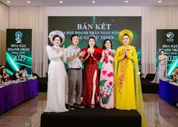 Bán kết Hoa hậu Doanh nhân Toàn Năng 2025 diễn ra thành công tốt đẹp